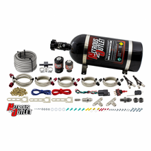 Load image into Gallery viewer, Universal EFI Dual Nozzle System Gas/E85 5-55psi 70-200 HP 12lb Bottle Nitrous Outlet - Nitrous Outlet - 00-10042-12