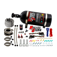 Load image into Gallery viewer, Interspooler 3 Inch Boosted Dual Stage Dry Nitrous Collar System 50-400 HP 15lb Bottle Nitrous Outlet - Nitrous Outlet - 00-10052-15