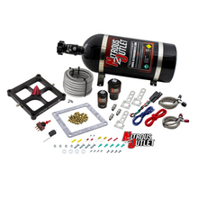 Load image into Gallery viewer, 4500 Stinger 2 Race System Braided Hoses .178 Trashcan Nitrous Solenoid .310 Fuel Solenoid Universal Solenoid Brackets Gas E85 5-55 PSI 50-600 HP 10lb Bottle Nitrous Outlet - Nitrous Outlet - 00-10652-10