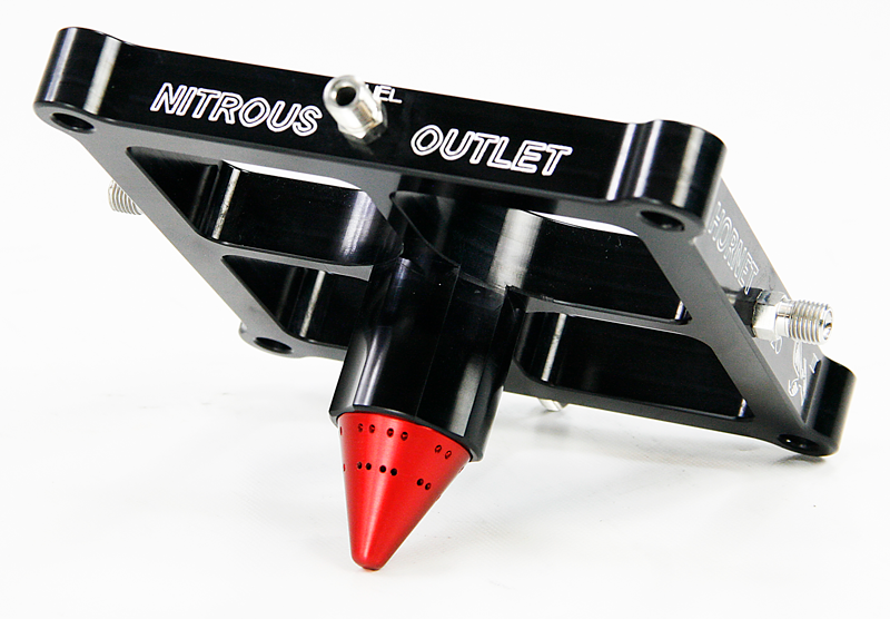 4150 Hornet 3 Plate Dual Entry/Dual Stage Nitrous Outlet - Nitrous Outlet - 00-44605