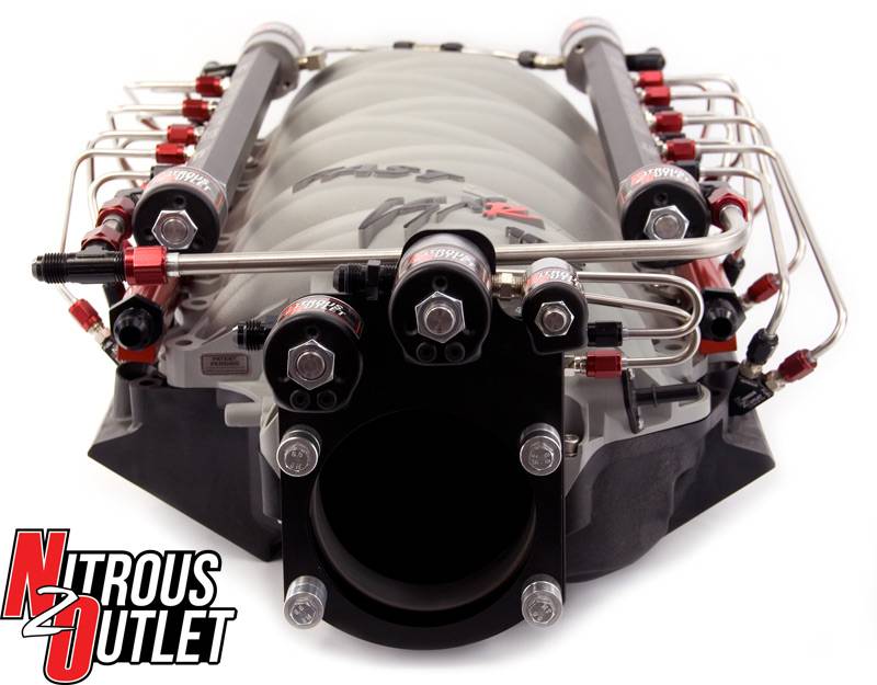 GM 102mm Throttle Body solenoid Bracket Throttle Body Mount Nitrous Outlet - Nitrous Outlet - 00-54064