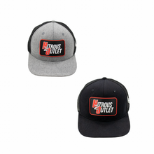 Load image into Gallery viewer, Snapback Patch Cap Black Nitrous Outlet - Nitrous Outlet - 00-91024-BL