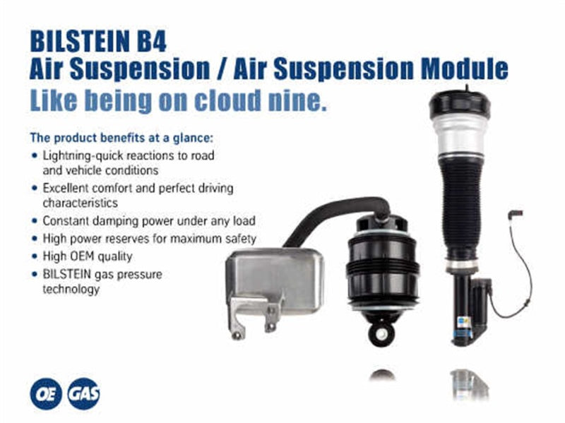 B4 OE Replacement (Air) - Air Suspension Shock - Bilstein - 26-220055