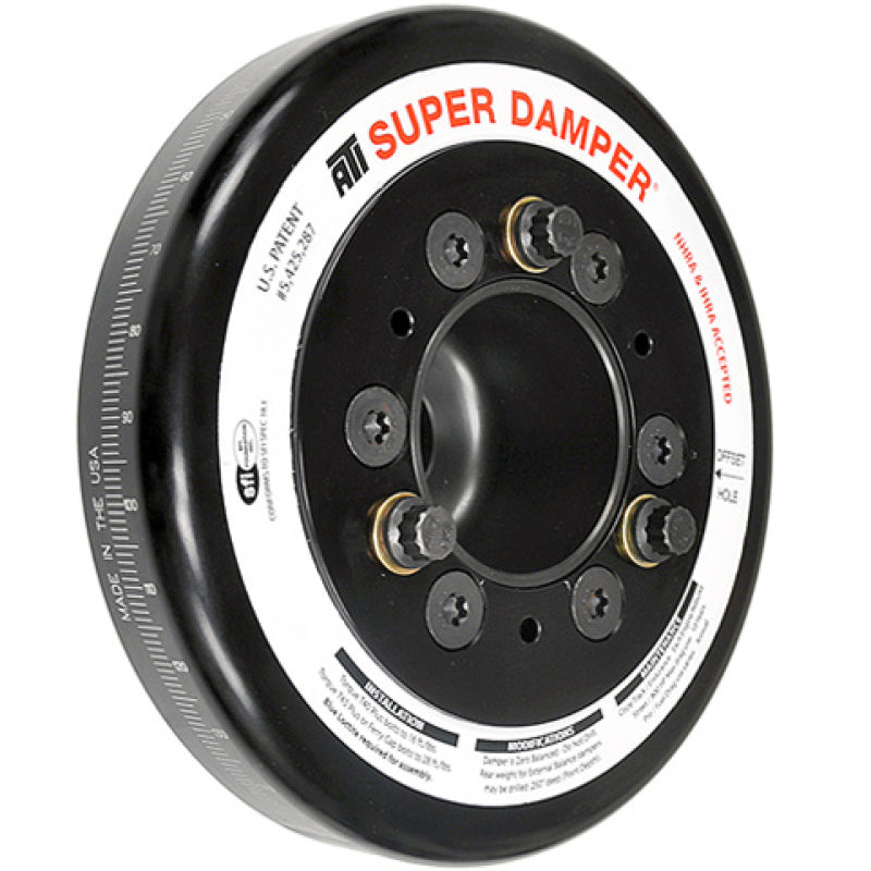 ATI Damper - 7.074in - Alum LW - Honda K20 - Race Only - No Belt Drives - ATI - ATI918478