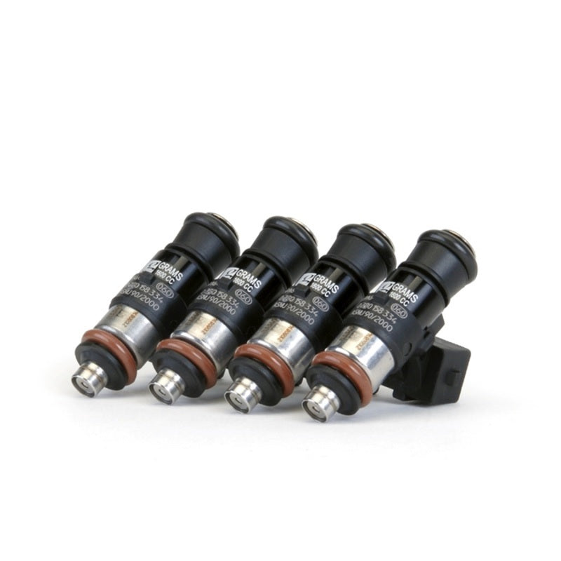 Fuel Injector Kit; 1600cc; EV1 Pigtail; Wire Splice Required; Set of 4; - Grams Performance and Design - G2-1600-0708