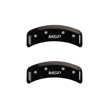 Load image into Gallery viewer, Set of 4: Black finish, Silver MGP - MGP Caliper Covers - 54005SMGPBK