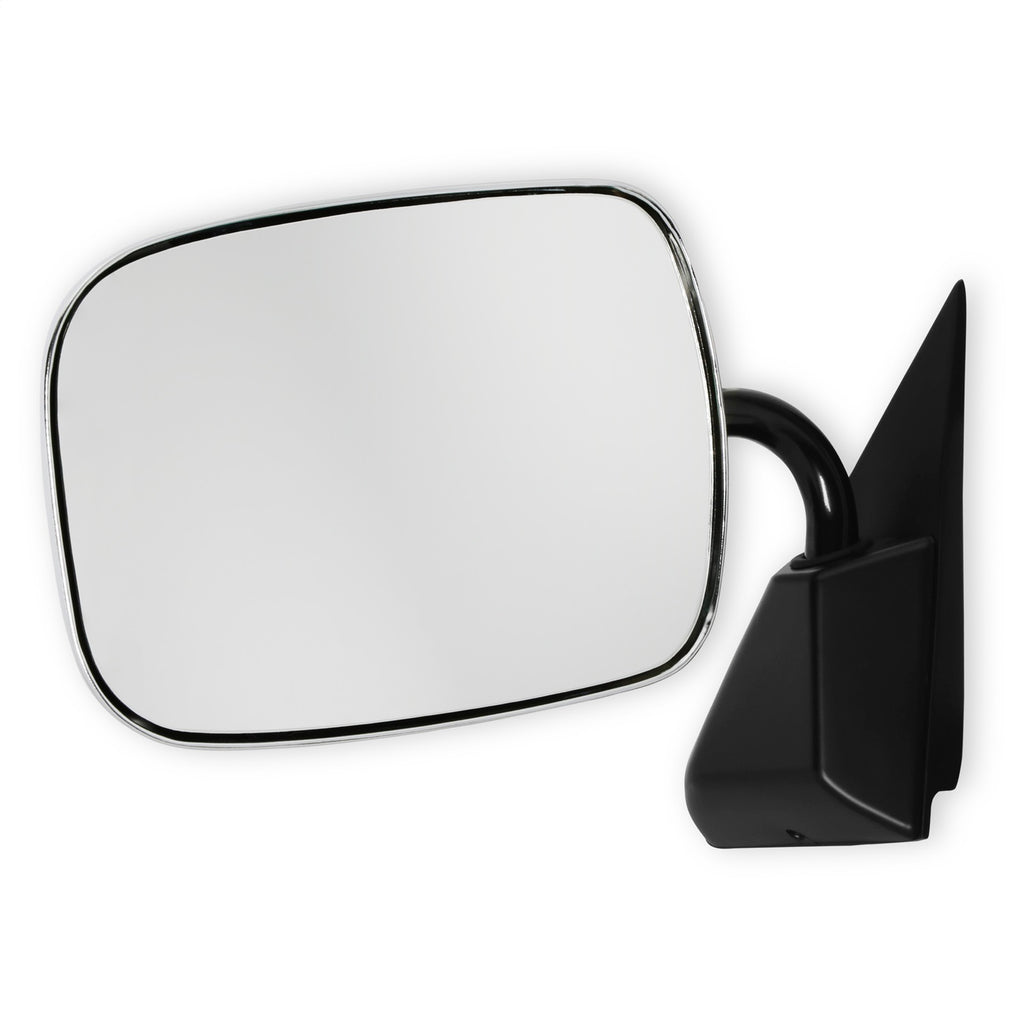 Holley Classic Truck Mirror; Below Eyeline; Chrome; Driver; - Holley - 04-383