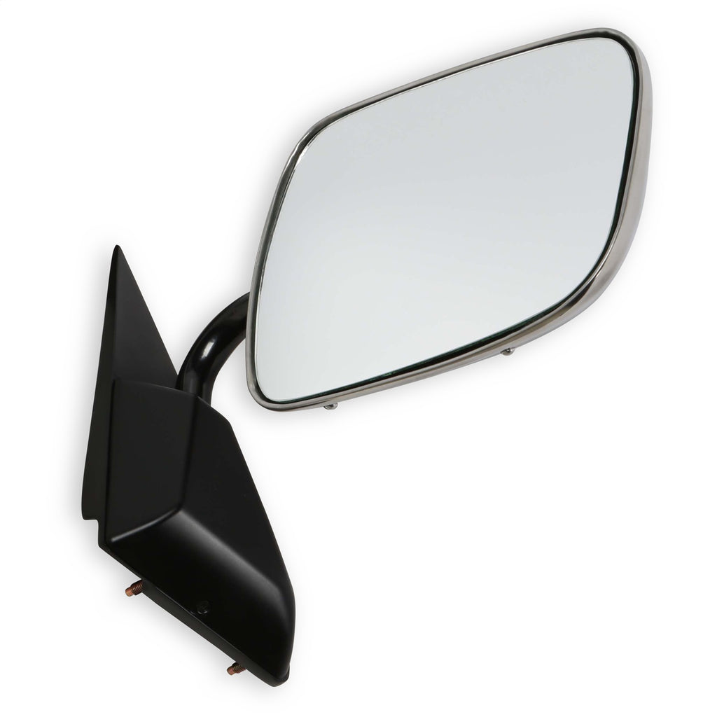 Holley Classic Truck Mirror; Below Eyeline; Stainless; Passenger; - Holley - 04-386