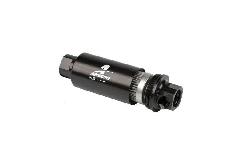 Aeromotive In-Line Filter - AN-10 / AN-06 Dual Outlet - Aeromotive Fuel System - 12333