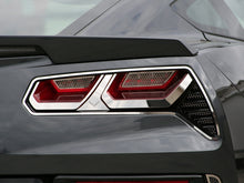 Load image into Gallery viewer, Tail Light Bezel Trim Etched C7 Emblem 8pc POLISHED - American Car Craft - 052047-P