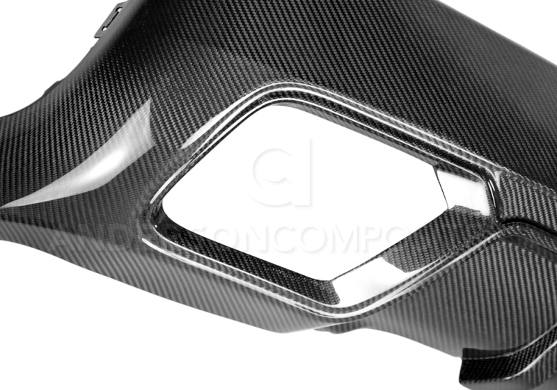 Type-Z28 carbon fiber rear valance for 2014-2015 Chevrolet Camaro - Anderson Composites - AC-RL14CHCAM-Z28