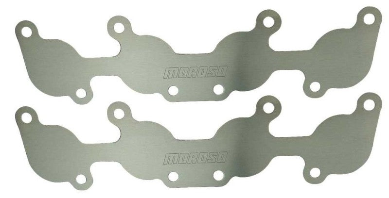 Moroso Ford 5.0 Coyote Exhaust Block Off Storage Plate - Pair - Moroso - 25171