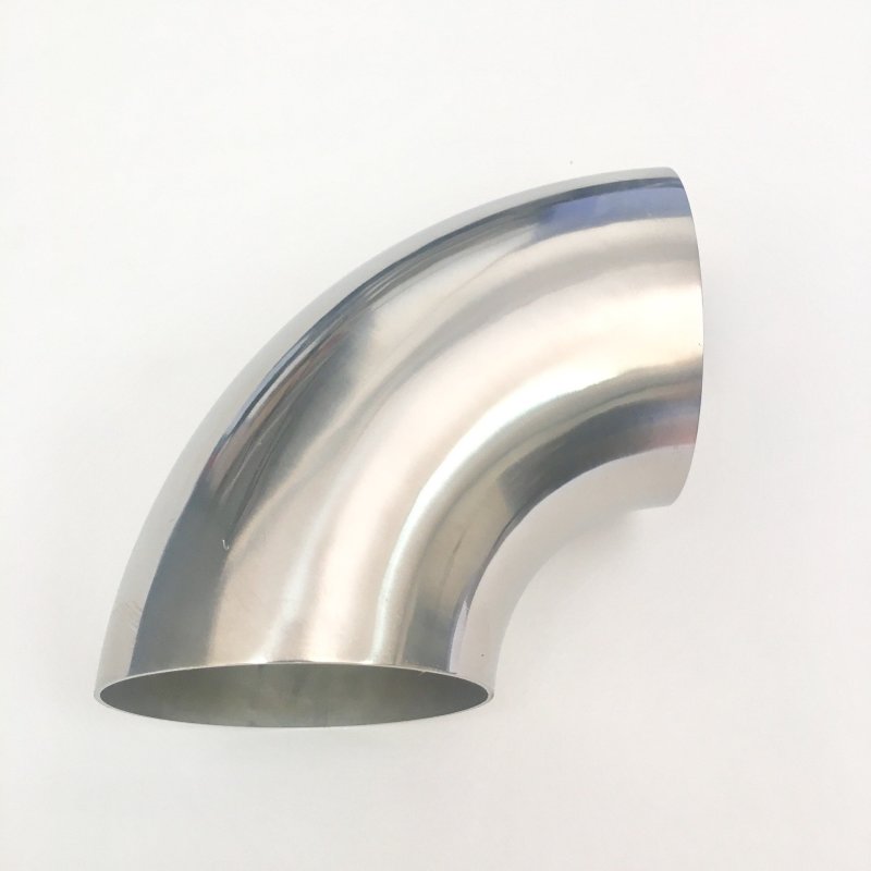 Ticon Industries 1in Diameter 90 1D/1in CLR 1mm/.039in Wall Thickness Titanium Elbow - Ticon - 101-02553-3110