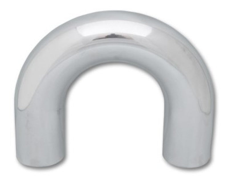 180 Degree Aluminum Bend, 4" O.D. - Polished - VIBRANT - 2871
