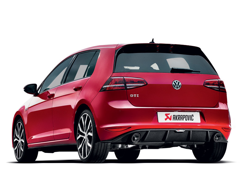 Akrapovic 2013-2016 Volkswagen Slip-On Line (Titanium). - Akrapovic - MTP-VW/T/1H