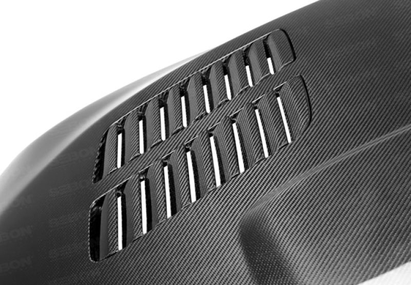 GTR-style carbon fiber hood for 2011-2020 BMW F30 and 2014-2019 F32 - Seibon Carbon - HD1213BMWF30-GTR
