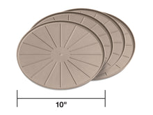 Load image into Gallery viewer, Round Coaster Set; Terracotta; 4 pc.; 10 in.;    - Weathertech - 8A10CSTTC