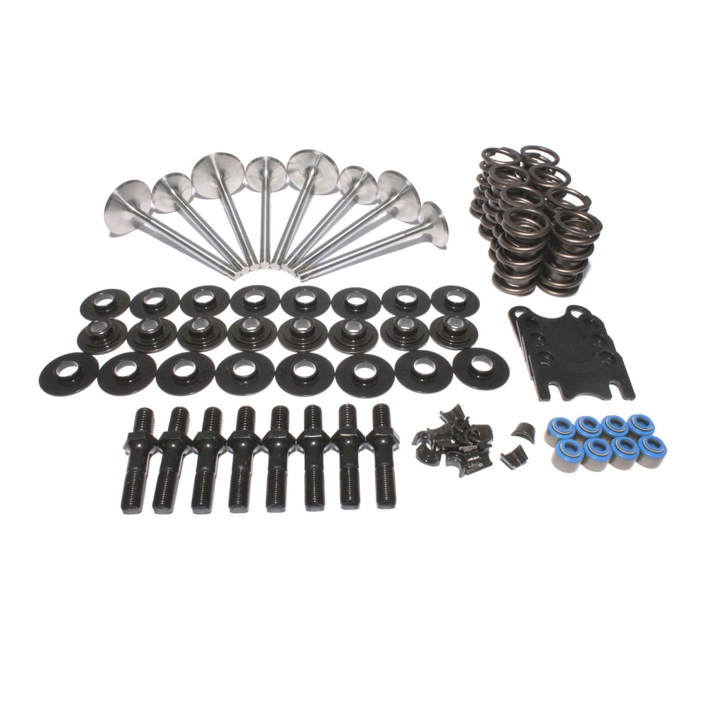 Cylinder Head Assembly Kit for 180220cc SBC Hyd Roller Heads Racing