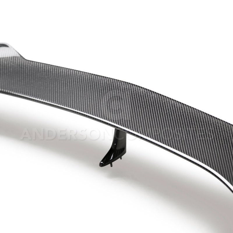 Type-OE carbon fiber rear spoiler for 2017-2021 Chevrolet Camaro ZL1 1LE - Anderson Composites - AC-RS17CHCAMZL-OE