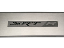 Load image into Gallery viewer, Door Badge Plate Satin &quot;SRT 8&quot; CF Yellow - American Car Craft - 151023-YLW