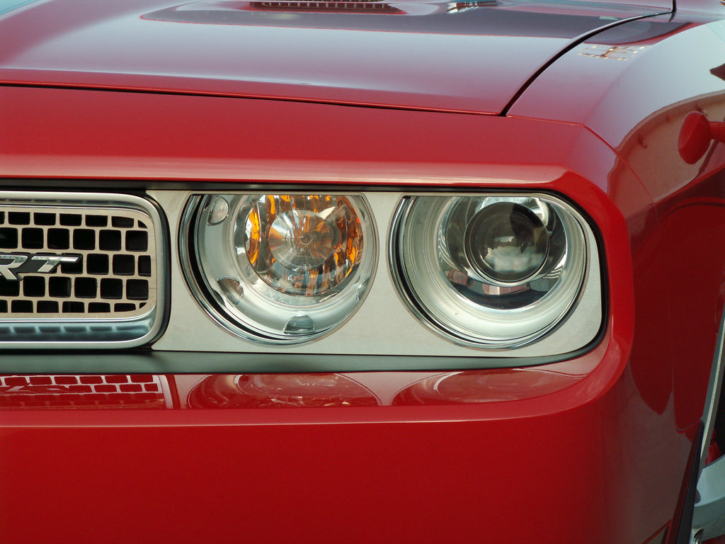 Headlight Surrounds Satin - American Car Craft - 152001
