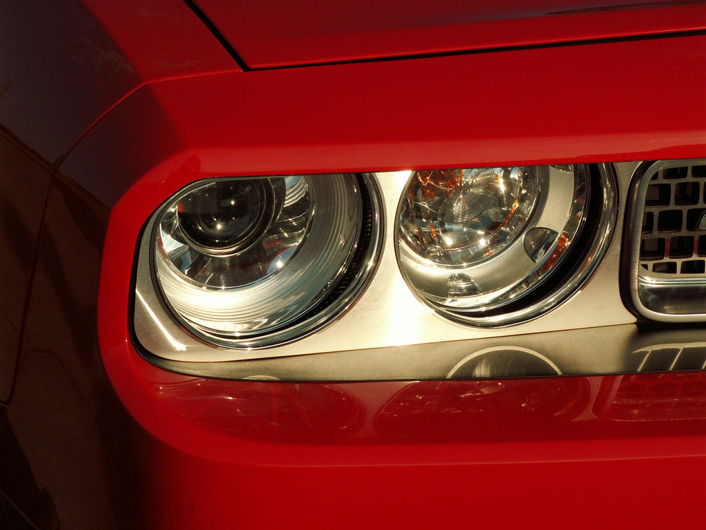 Headlight Surrounds Satin - American Car Craft - 152001
