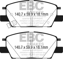 Load image into Gallery viewer, Yellowstuff Street And Track Brake Pads; FMSI Front Pad Design-D1913; 2017 Buick LaCrosse - EBC - DP43068R
