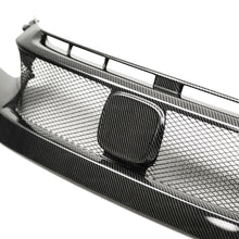 Load image into Gallery viewer, CV-style carbon fiber front grille for 2017-2020 Honda Civic Type R - Seibon Carbon - FG17HDCVR-CV