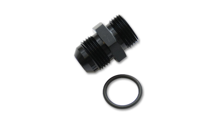 -4 Male AN Flare x -10 Male ORB Straight Adapter w/O-Ring - VIBRANT - 16815