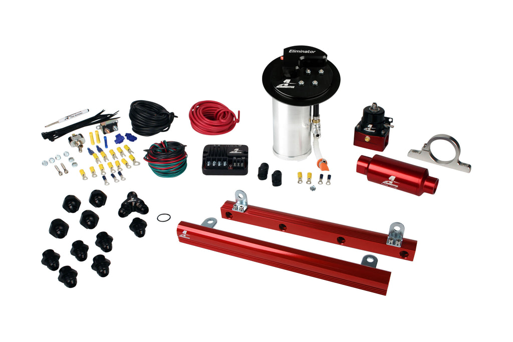 Aeromotive 10-13 Ford Mustang GT 5.4L Stealth Eliminator Fuel System (18695/14144/16306) - Aeromotive Fuel System - 17345