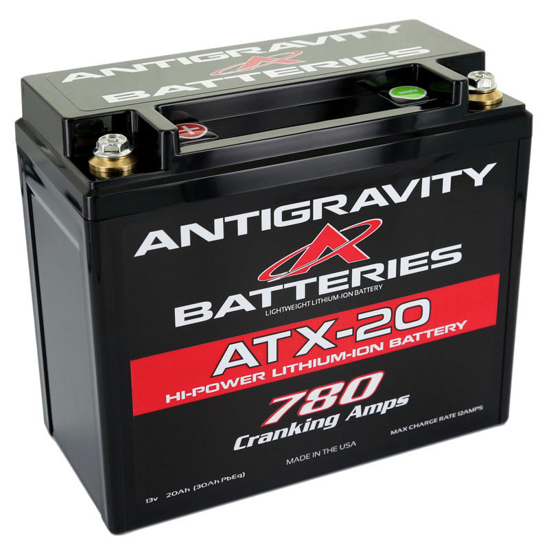 Antigravity XPS YTX20 Lithium Battery - Right Side Negative Terminal - Antigravity Batteries - AG-YTX20-R