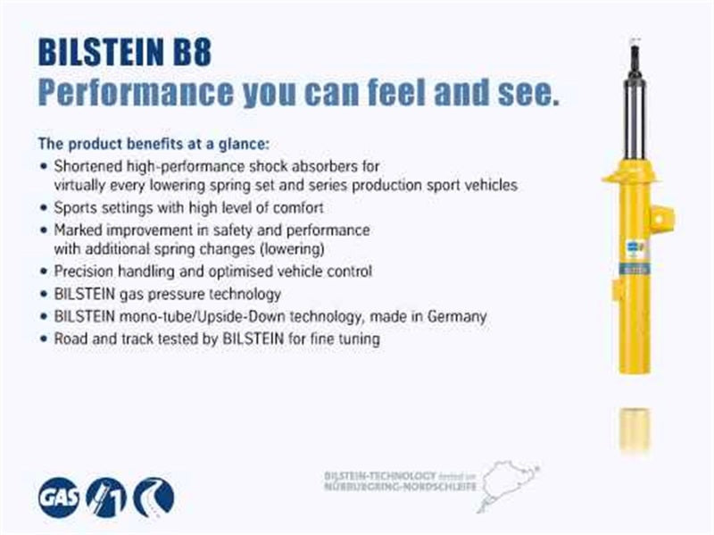 B8 Performance Plus - Suspension Strut Assembly - Bilstein - 22-243065