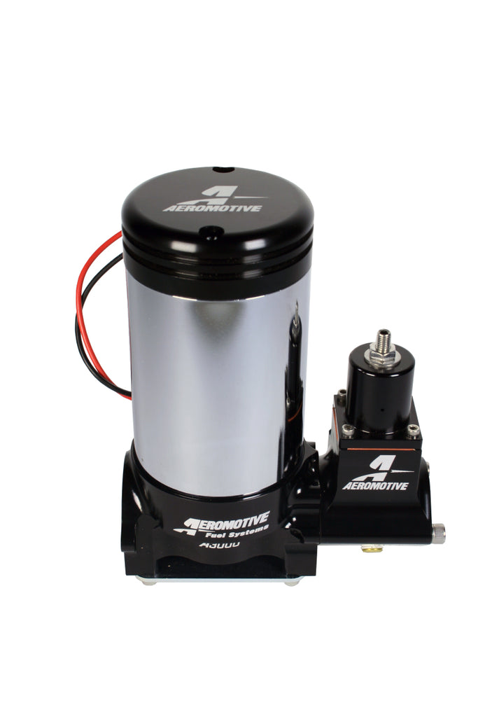 Aeromotive A3000 Drag Race Carbureted Fuel Pump And Regulator Only (Pre-Filter NOT Incl) - Aeromotive Fuel System - 11222