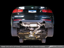 Load image into Gallery viewer, AWE Tuning BMW F3X 335i/435i Touring Edition Axle-Back Exhaust - Chrome Silver Tips (90mm) - AWE Tuning - 3010-32024