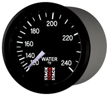 Load image into Gallery viewer, Autometer Stack 52mm 120-240 Deg F 1/2in Npt (M) Mechanical Water Temp Gauge - Black - AutoMeter - ST3108