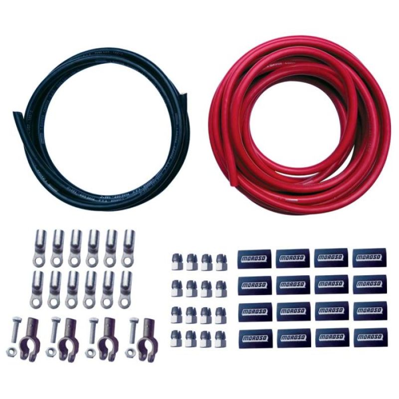 Moroso Remote/Dual Battery Cable Kit (w/Screw Terminals) - Moroso - 74057