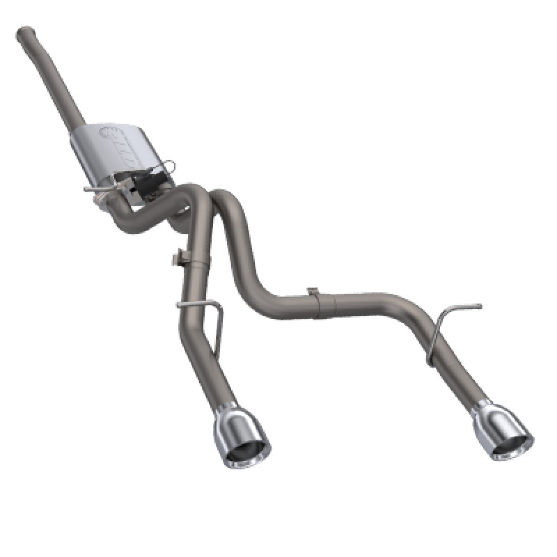 QTP 2018 Jeep Wrangler JL 304SS Screamer Cat-Back Exhaust 4DR w/4in Tips - QTP - 425018