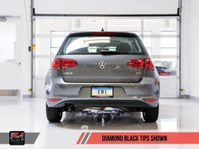 Load image into Gallery viewer, AWE Tuning VW MK7 Golf 1.8T Touring Edition Exhaust w/Diamond Black Tips (90mm) - AWE Tuning - 3015-23044