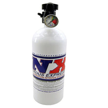 Load image into Gallery viewer, 15LB Bottle  W/ LIGHTNING 500 VALVE (6.89  DIA. X 26.69  TALL; With GAUGE. - Nitrous Express - 11151