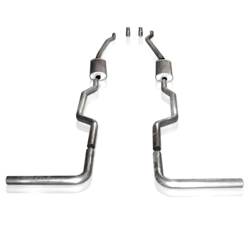 Stainless Works Chevy/GMC Truck 1967-87 Exhaust 2.5in Chambered System - Stainless Works - CT67725CS