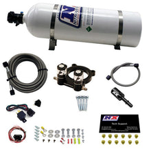 Load image into Gallery viewer, FORD 4 CYL NITROUS PLATE SYSTEM-2.3L ECOBOOST W/ 15LB Bottle. - Nitrous Express - 20954-15