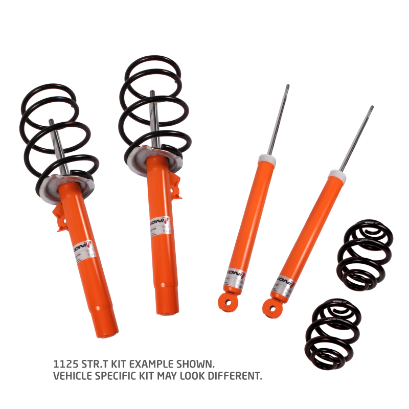 1125 KONI STR.T/Eibach Kit- 4 STR.T (orange) dampers, 4 Eibach lowering springs - Koni - 1125 1025