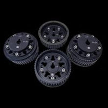 Load image into Gallery viewer, Brian Crower Adjustable Cam Gears Black for Subaru EJ205/EJ257 (Set of 4) - Brian Crower - BC8860B