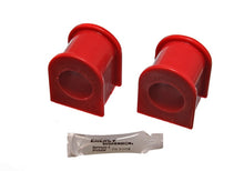 Load image into Gallery viewer, Sway Bar Bushing Set; Red; Front; Bar Dia. 36mm; Performance Polyurethane; - Energy Suspension - 4.5180R