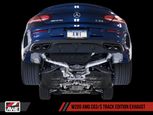 Load image into Gallery viewer, AWE Tuning Mercedes-Benz W205 AMG C63/S Coupe Track Edition Exhaust System (no tips) - AWE Tuning - 3020-31020
