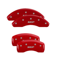Load image into Gallery viewer, Set of 4: Red finish, Silver MGP - MGP Caliper Covers - 26222SMGPRD