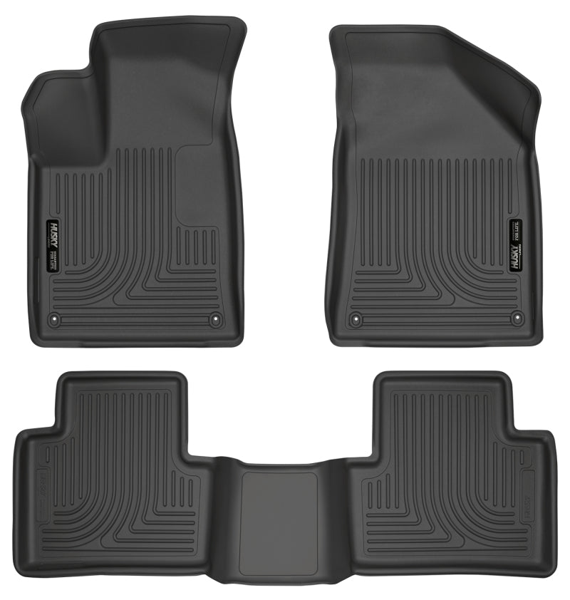 Weatherbeater - Front & 2nd Seat Floor Liners 2015-2016 Chrysler 200 - Husky Liners - 99071