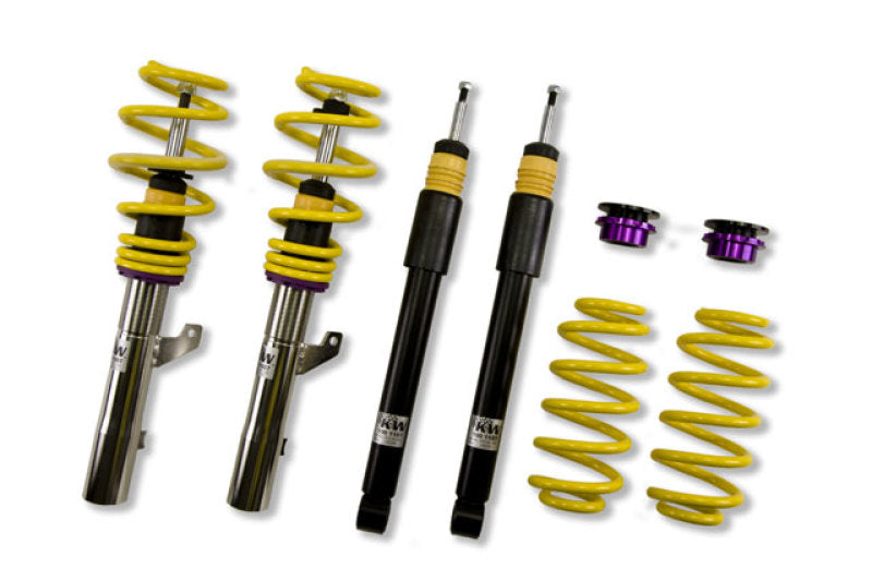 Height adjustable stainless steel coilover system with pre-configured damping 2007 Volkswagen Passat - KW - 10280087