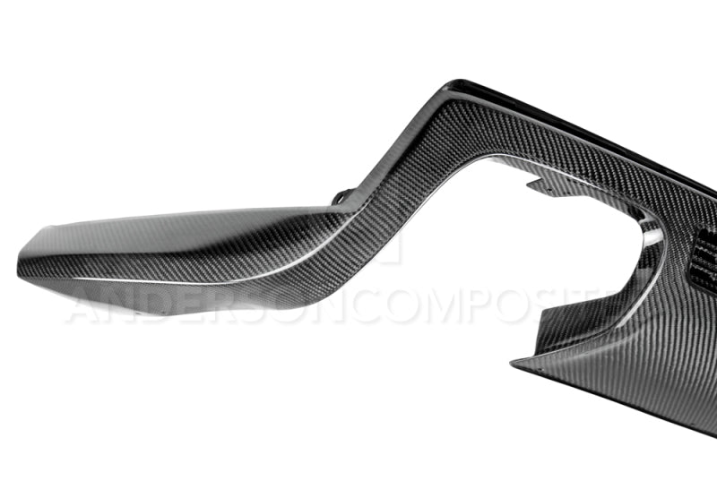 Type-ZL carbon fiber rear valance for 2012-2013 Chevrolet Camaro ZL1 - Anderson Composites - AC-RL1011CHCAM-ZL