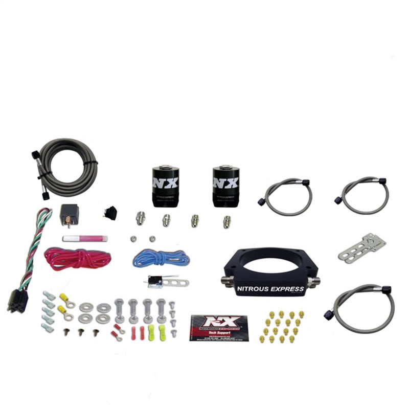 LS 102mm PLATE SYSTEM (50-400HP); WithOUT Bottle. - Nitrous Express - 20933-00